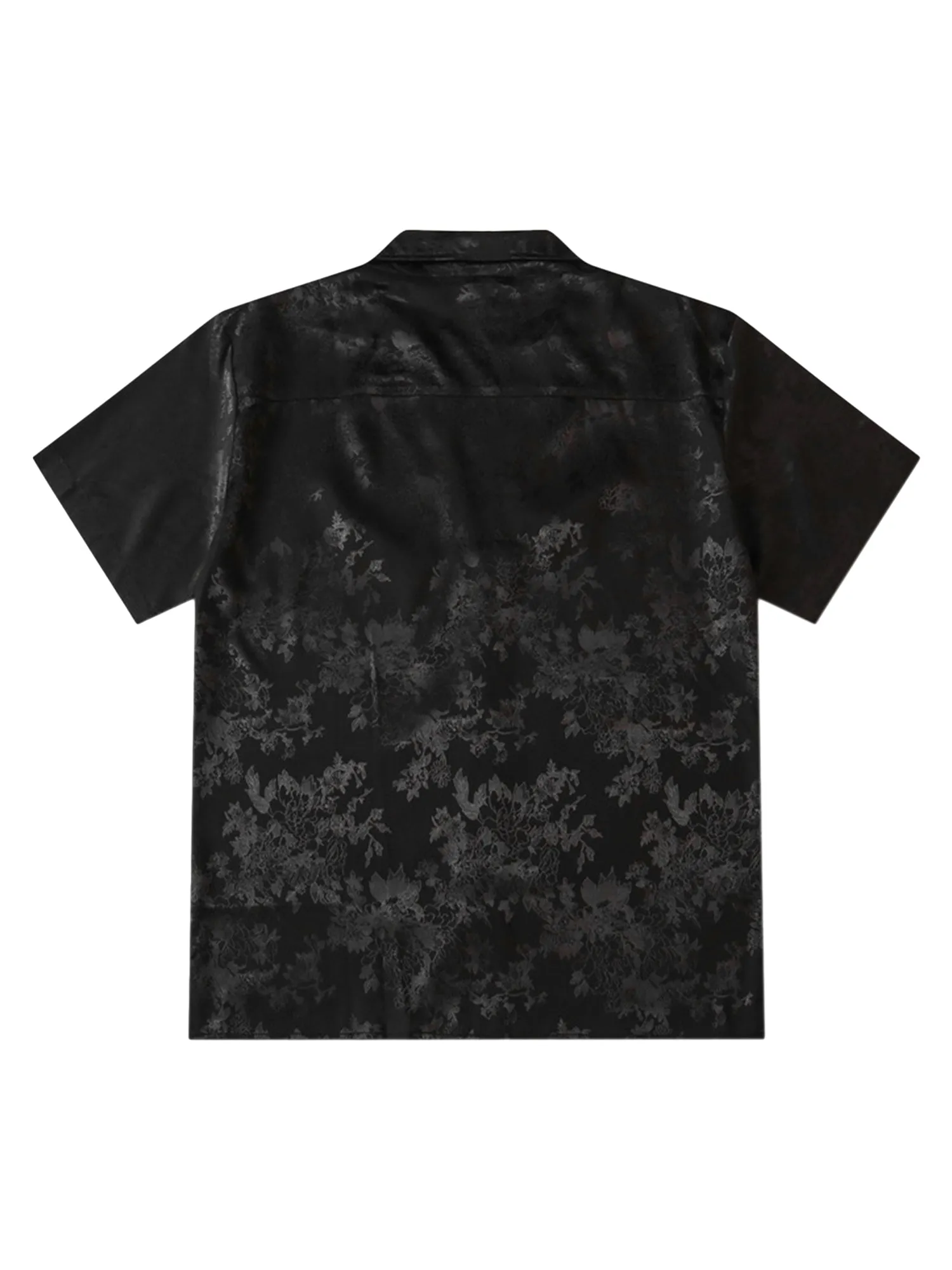Thesupermade Leaves Pattern Black Vintage Shirts sold by Thesupermade product image thumbnail 2