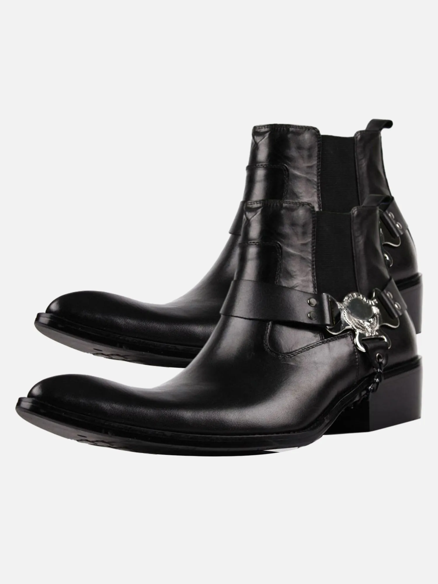 European And American Metal Buckle Detachable British Chelsea Short Boots sold by Thesupermade product image thumbnail 2