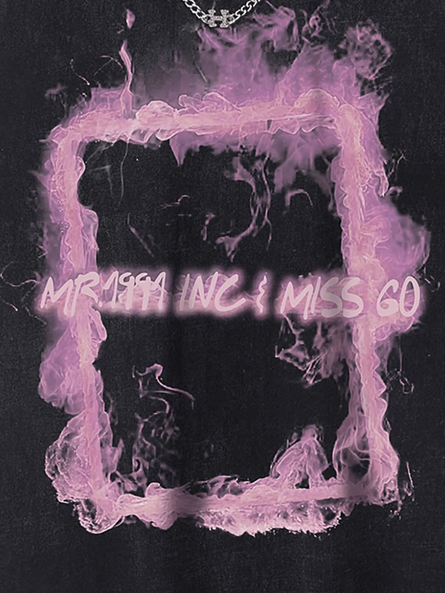 Thesupermade Retro Distressed Washed Smoke Printed Vest sold by Thesupermade product image thumbnail 4