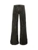 Thesupermade Washed Split Design Hip-Hop Horn Jeans - 2138 sold by Thesupermade