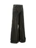 Thesupermade Washed Split Design Hip-Hop Horn Jeans - 2138 sold by Thesupermade