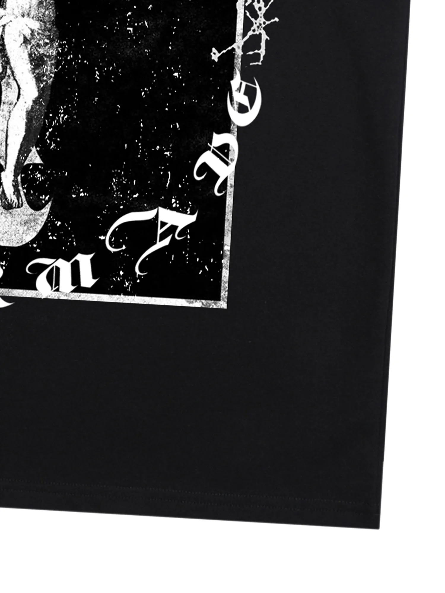 Thesupermade Retro Street Jesus Cross Print T-Shirt sold by Thesupermade product image thumbnail 5
