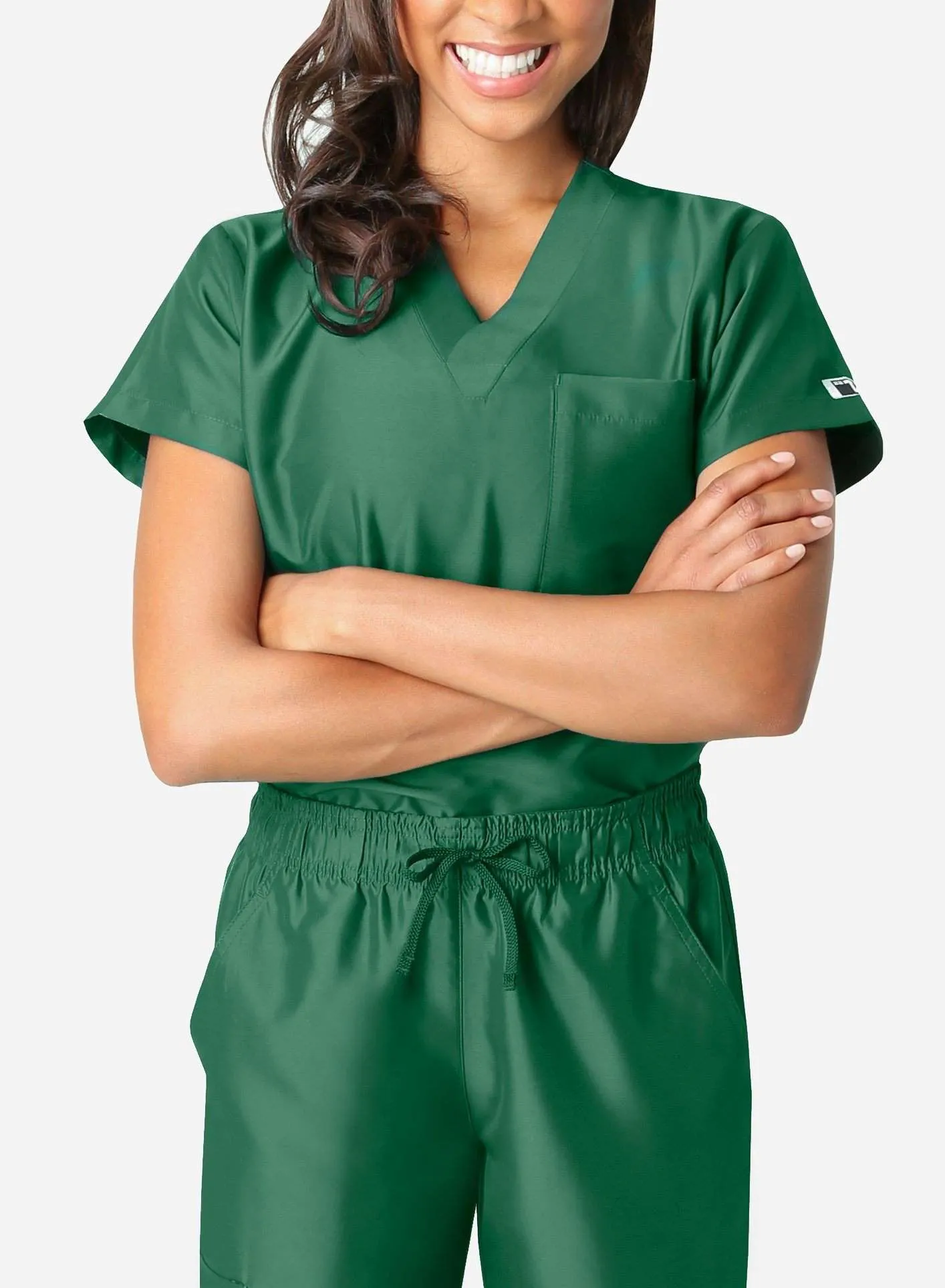 Women's Simple Scrub Top sold by TiScrubs product image thumbnail 2