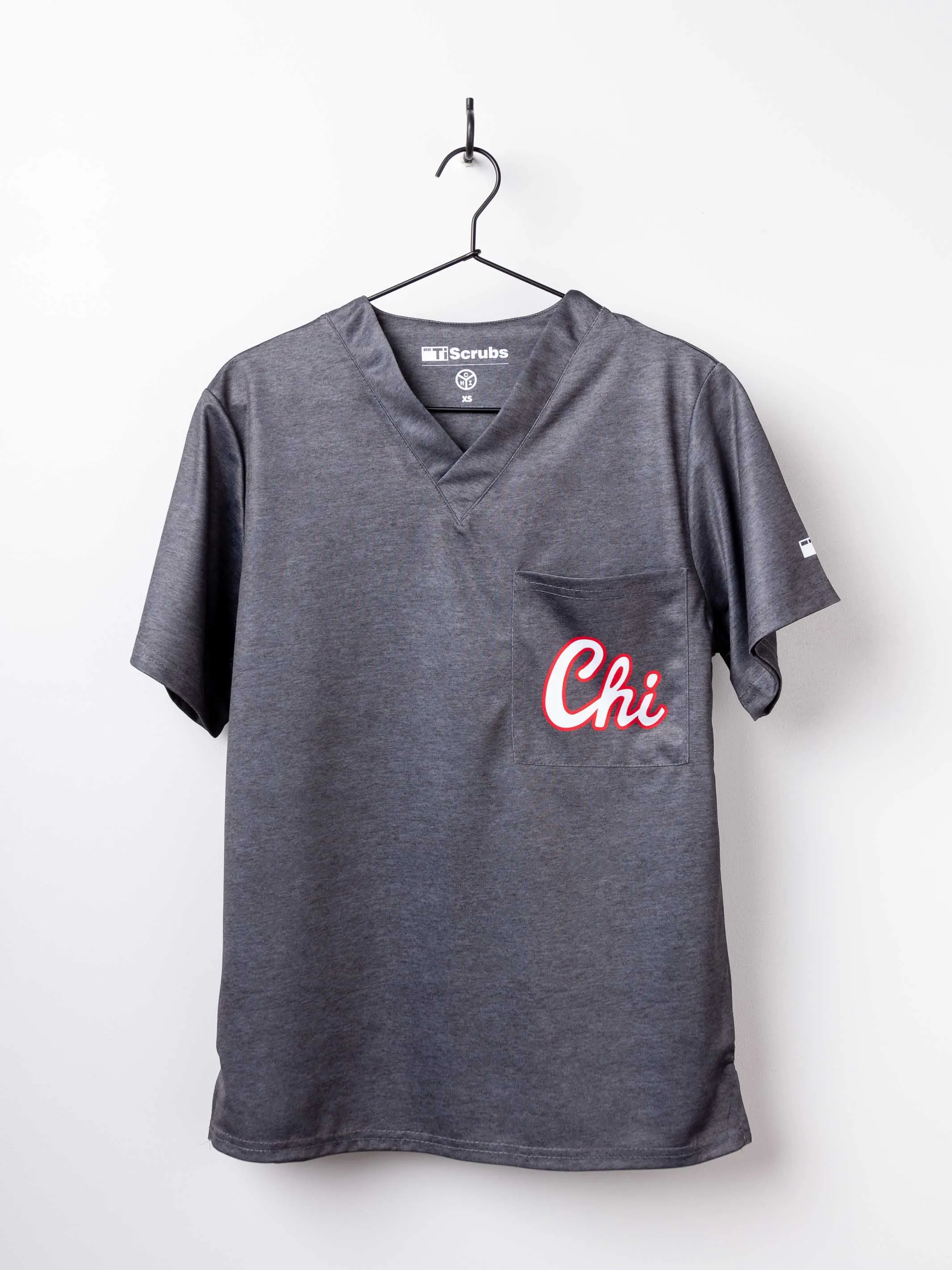 Men's "Chitown" Scrub Top sold by TiScrubs