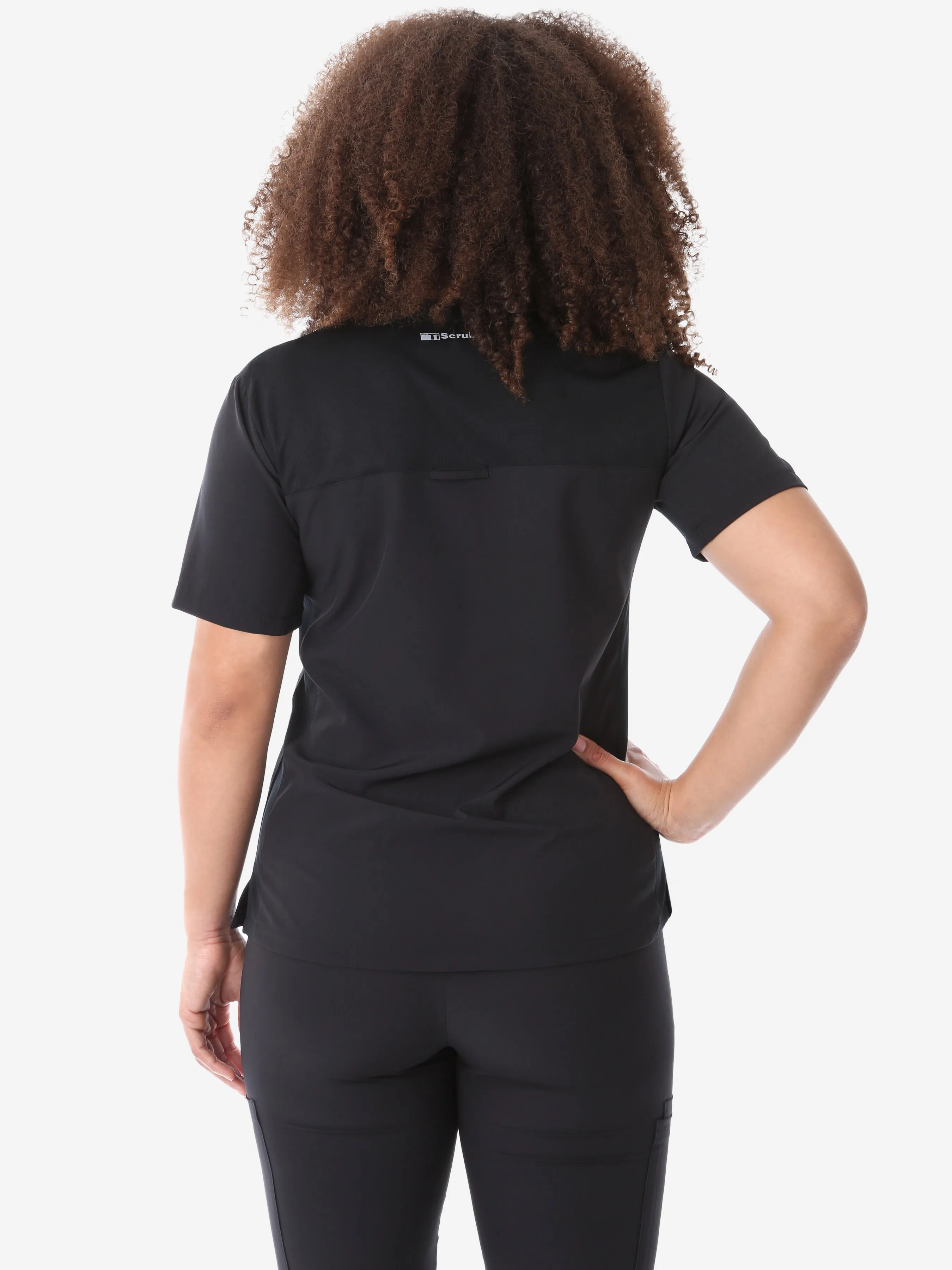 Women's Four-Pocket Scrub Top sold by TiScrubs product image thumbnail 5