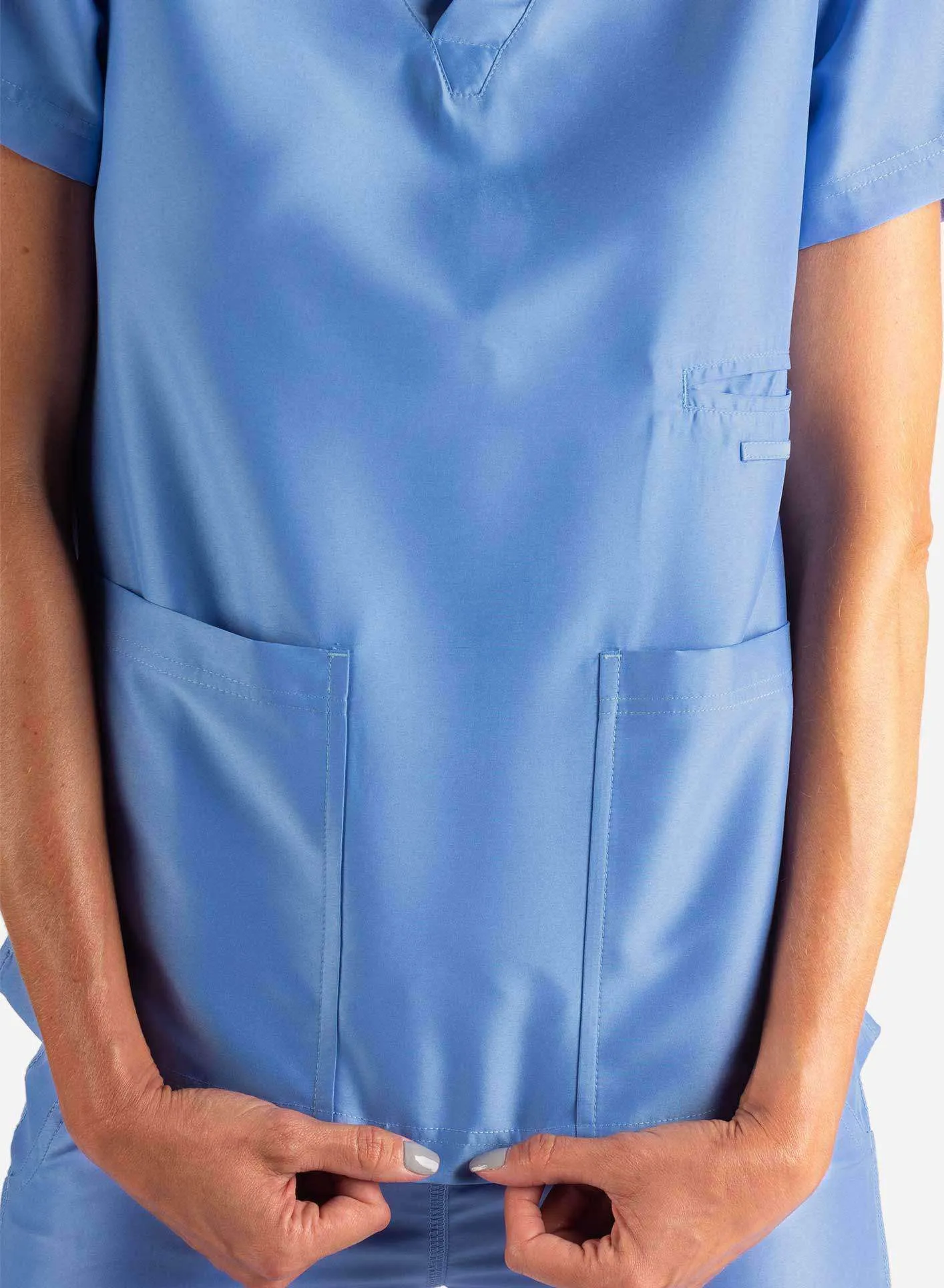 Women's 2 Pocket Scrub Top sold by TiScrubs product image thumbnail 5