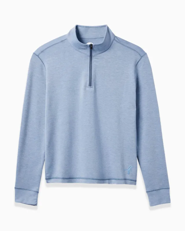 Barrel Quarter-Zip | Women's (Sea Silk) sold by Toes On The Nose