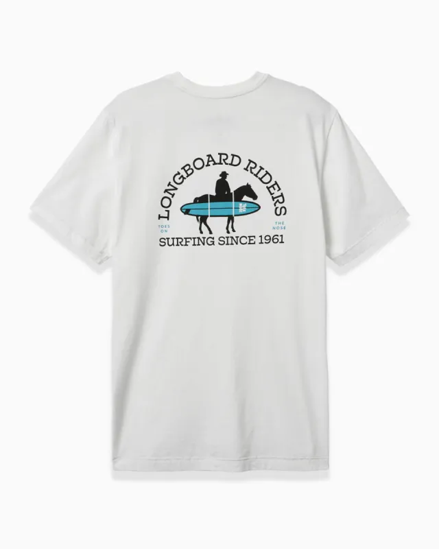 Longboard Riders | Short Sleeve T-Shirt sold by Toes On The Nose