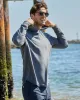 Schooner | Long Sleeve Hoodie (Sea Silk) sold by Toes On The Nose