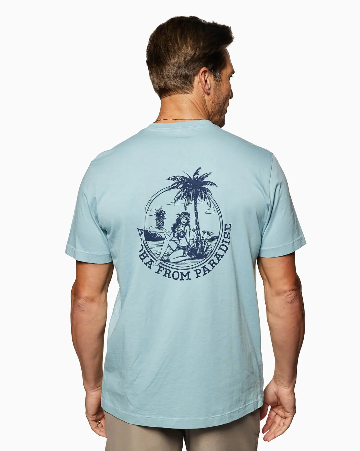 Aloha From Paradise | Short Sleeve T-Shirt sold by Toes On The Nose product image thumbnail 2