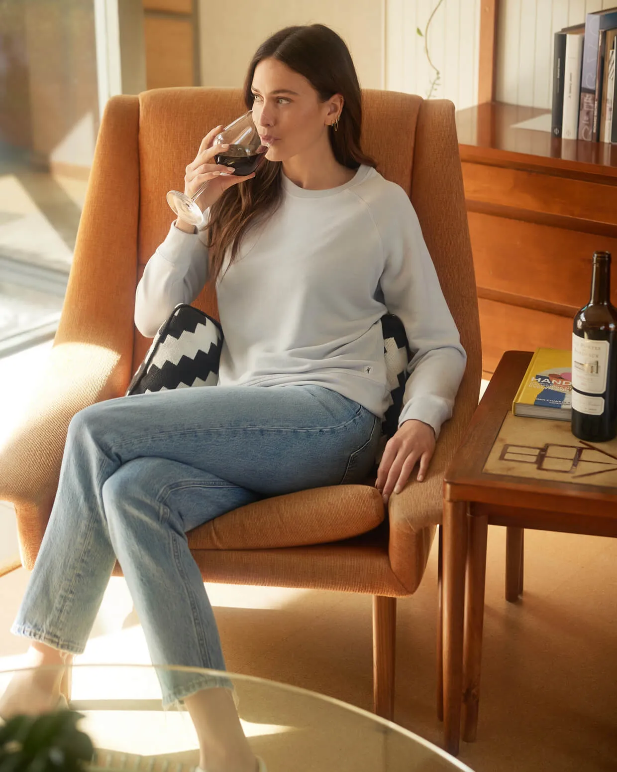 Coastal Fleece Crew | Women's sold by Toes On The Nose product image thumbnail 3