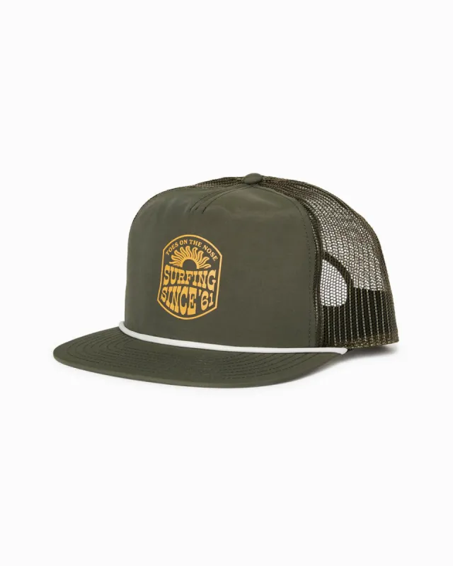 Sun Up | Adjustable Trucker Hat made by Toes On The Nose
