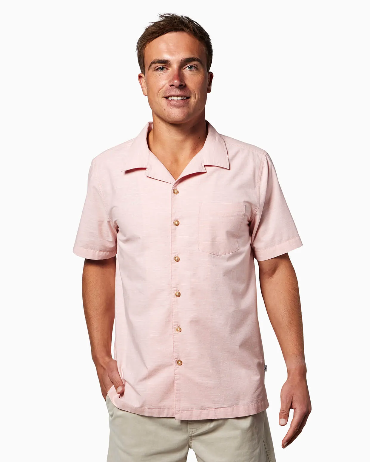 Palms | Camp Collar Button-Up sold by Toes On The Nose product image thumbnail 3