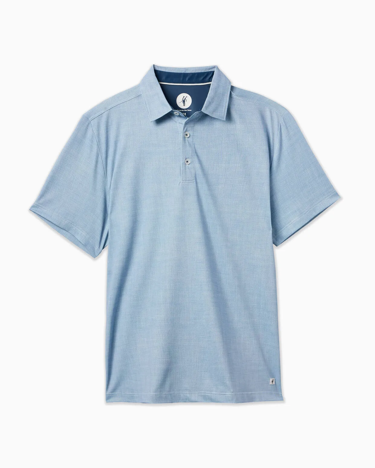Clubhouse Polo | Light Blue Texture sold by Toes On The Nose