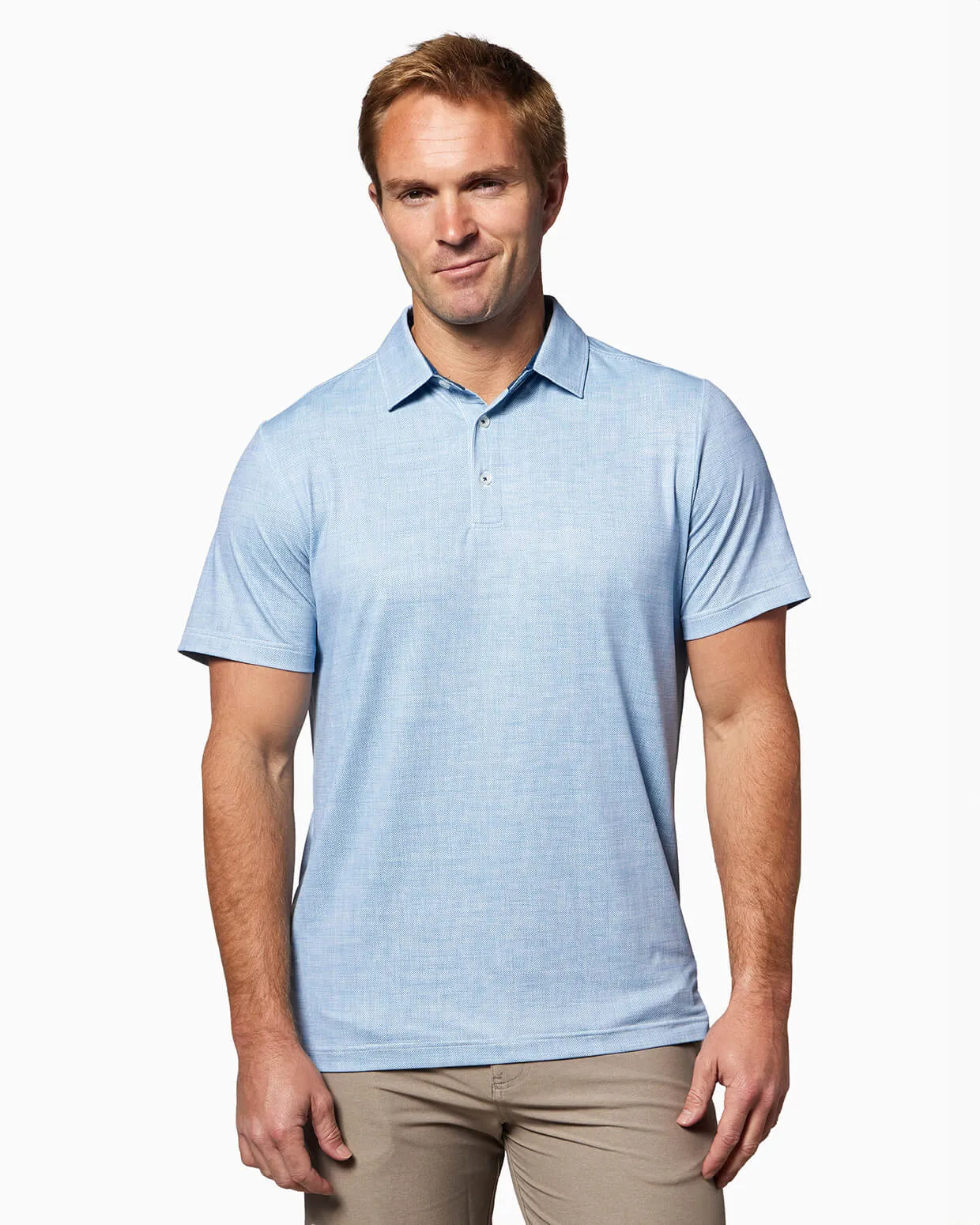 Clubhouse Polo | Light Blue Texture sold by Toes On The Nose product image thumbnail 4