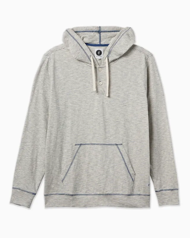 Topside Hoodie | Natural Stripe sold by Toes On The Nose