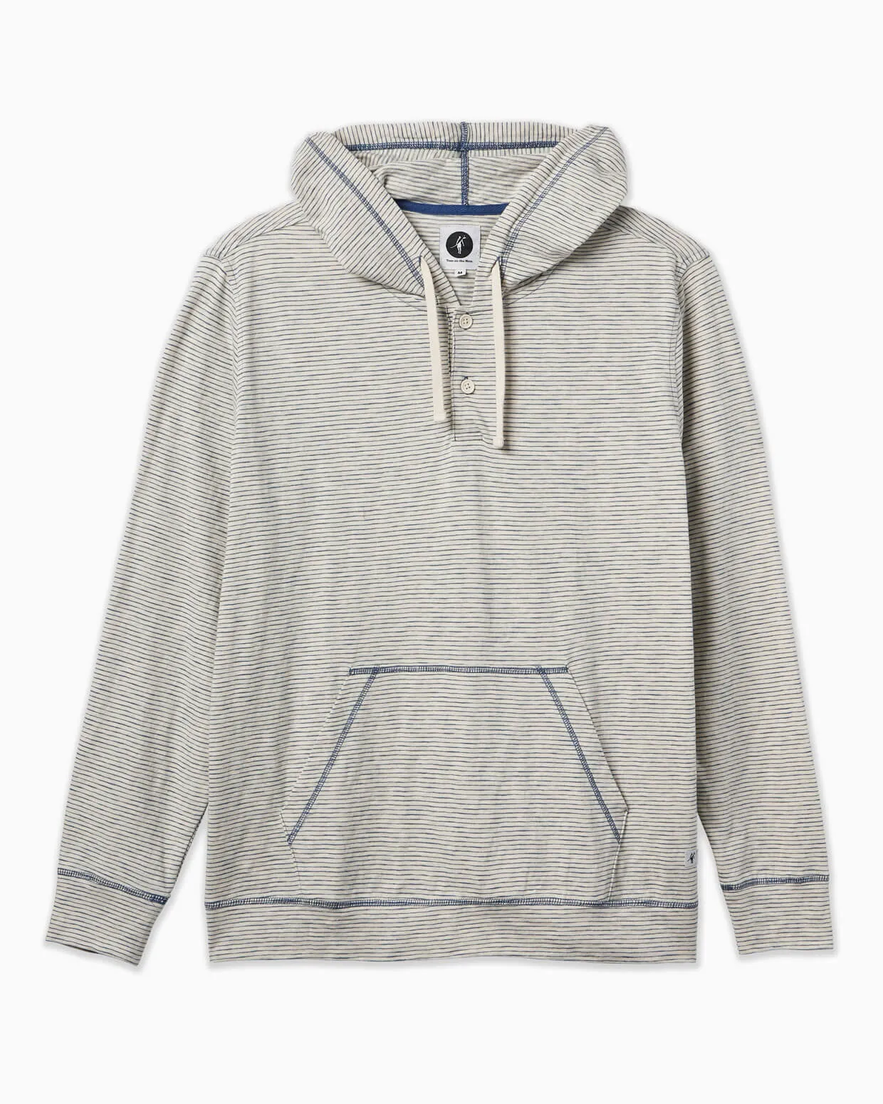 Topside Hoodie | Natural Stripe sold by Toes On The Nose