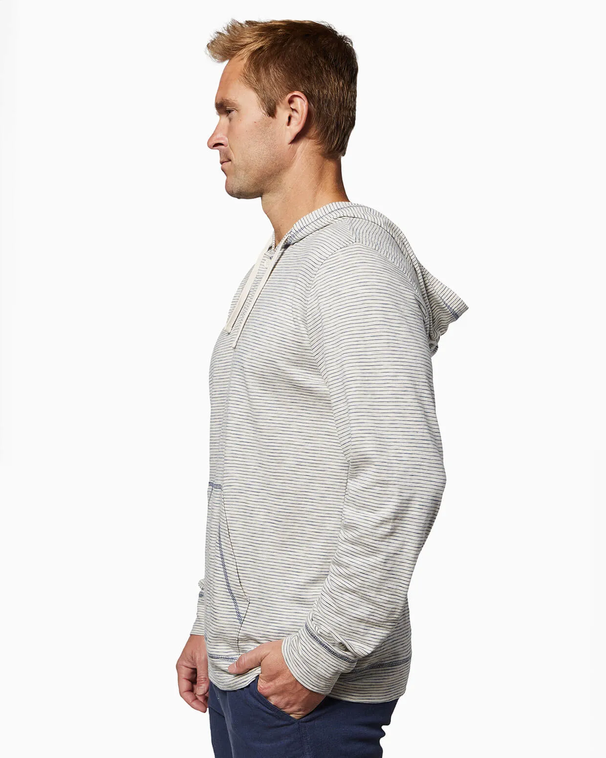Topside Hoodie | Natural Stripe sold by Toes On The Nose product image thumbnail 5