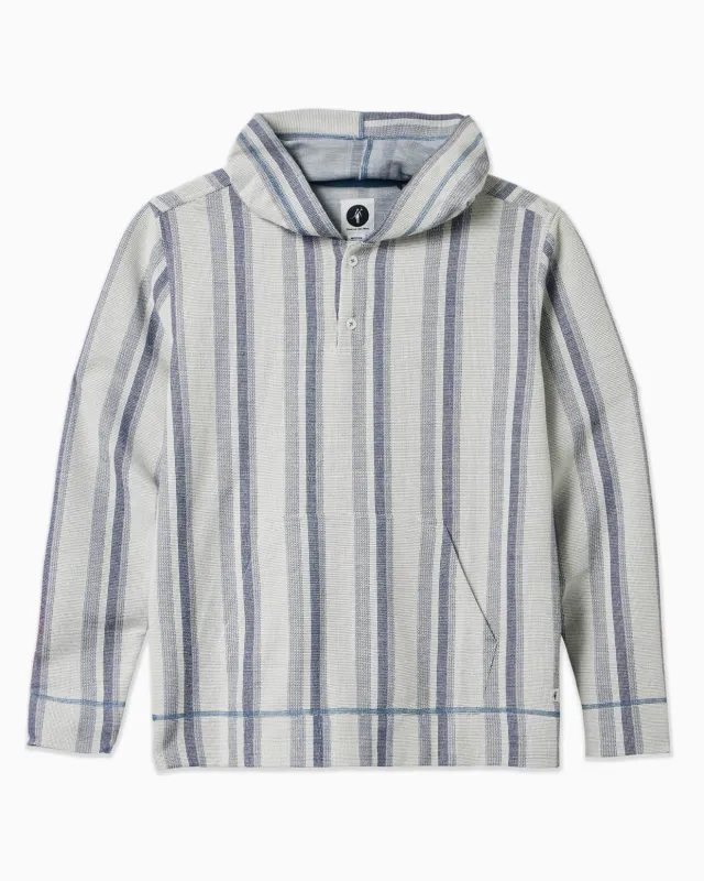 Tides Hoodie | Natural Stripe sold by Toes On The Nose