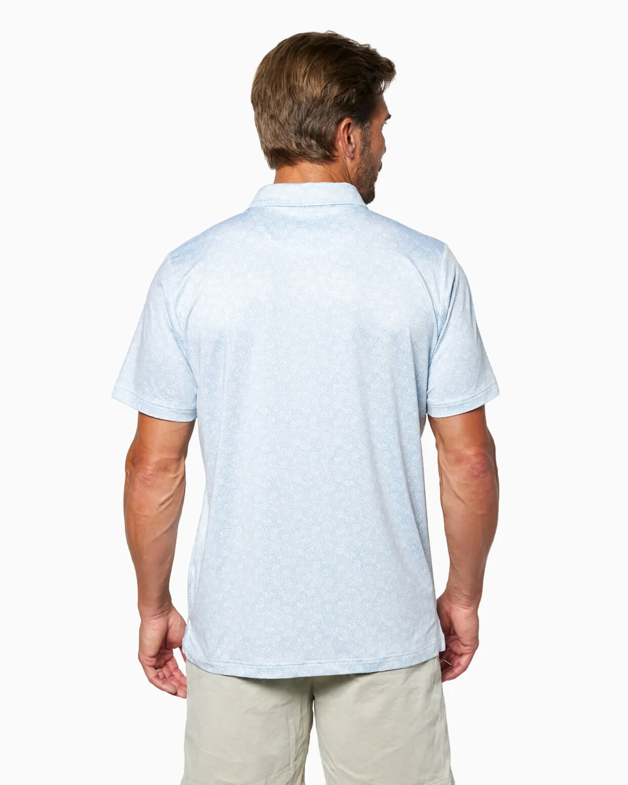 Clubhouse Polo | Sky Blue Floral sold by Toes On The Nose product image thumbnail 5