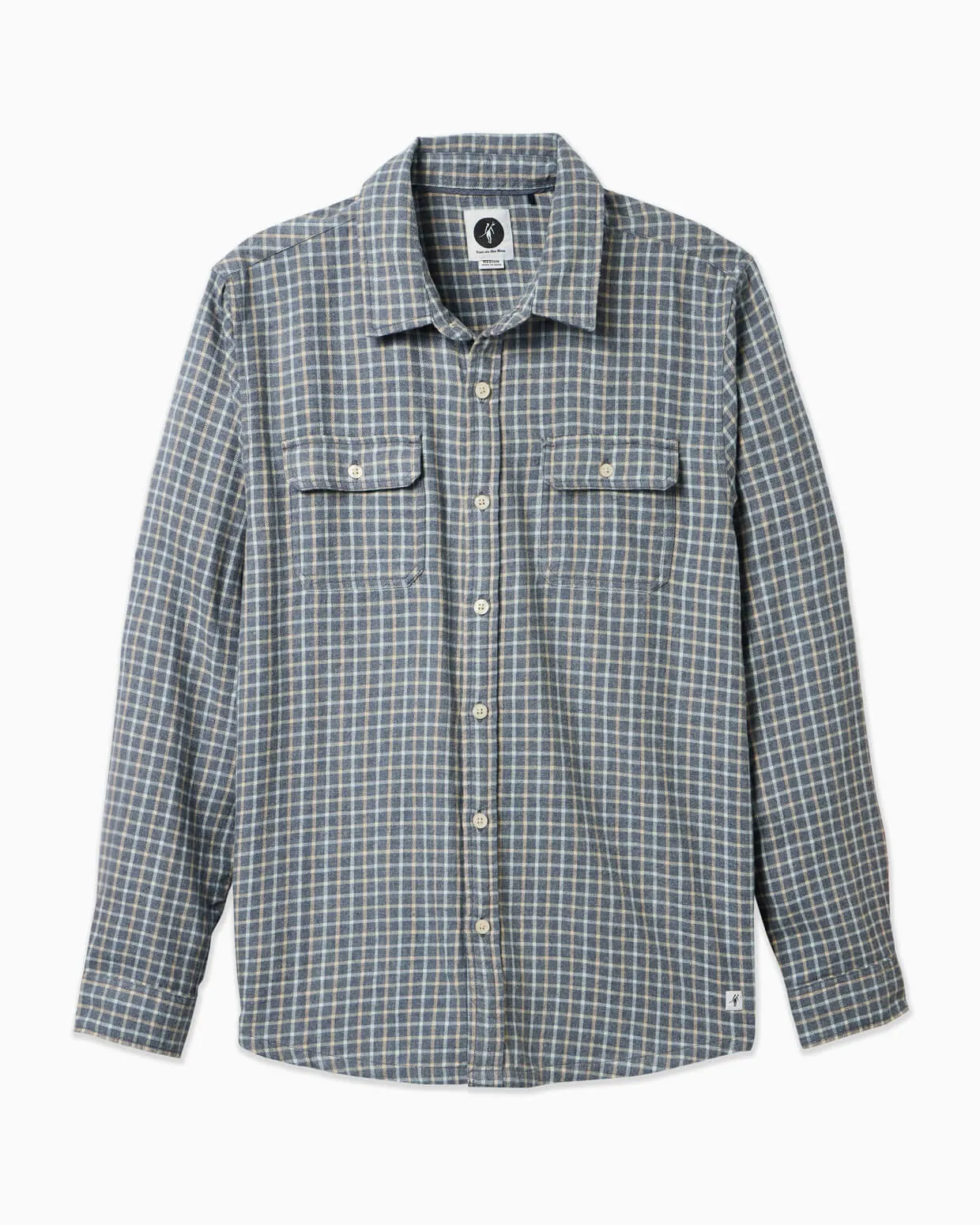 Alder Flannel | Grey Heather sold by Toes On The Nose