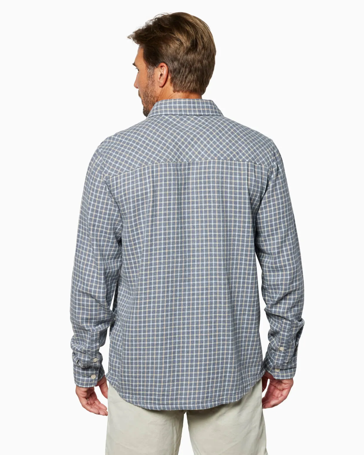 Alder Flannel | Grey Heather sold by Toes On The Nose product image thumbnail 5