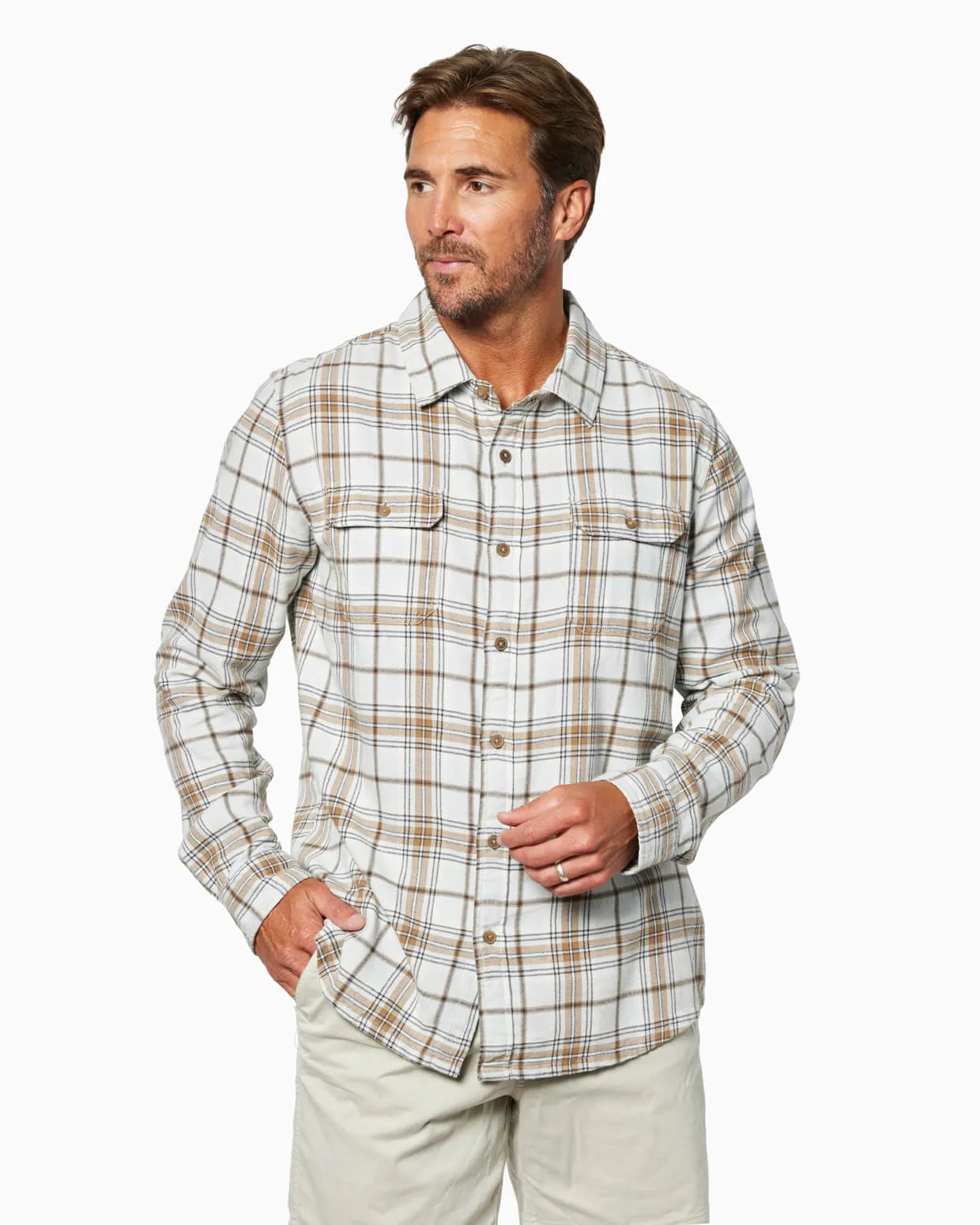 Alder Flannel | Salt sold by Toes On The Nose product image thumbnail 3