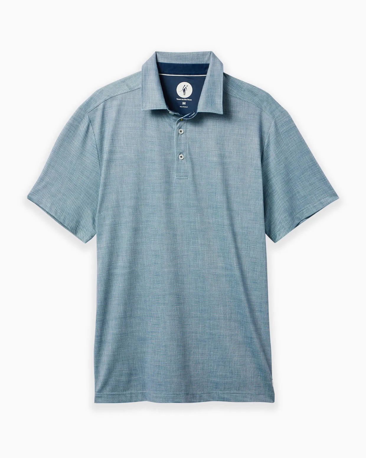 Clubhouse Polo | Storm Texture sold by Toes On The Nose