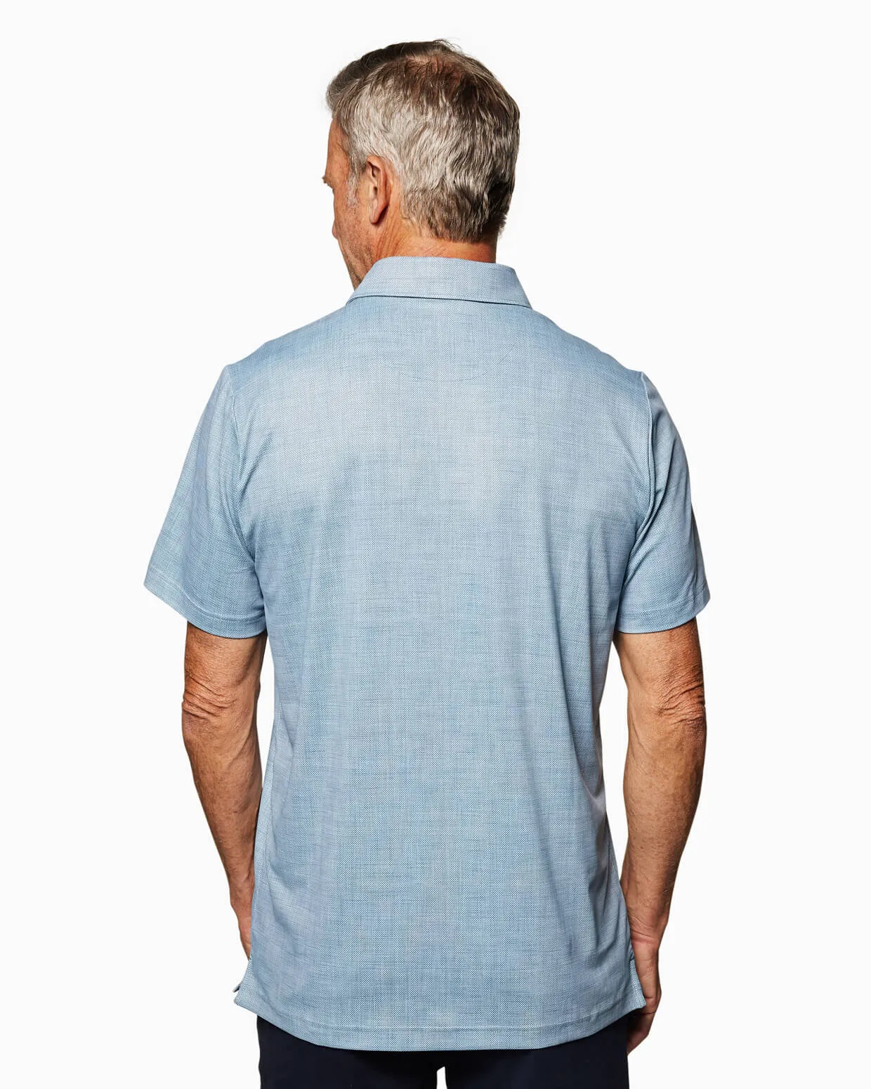 Clubhouse Polo | Storm Texture sold by Toes On The Nose product image thumbnail 5