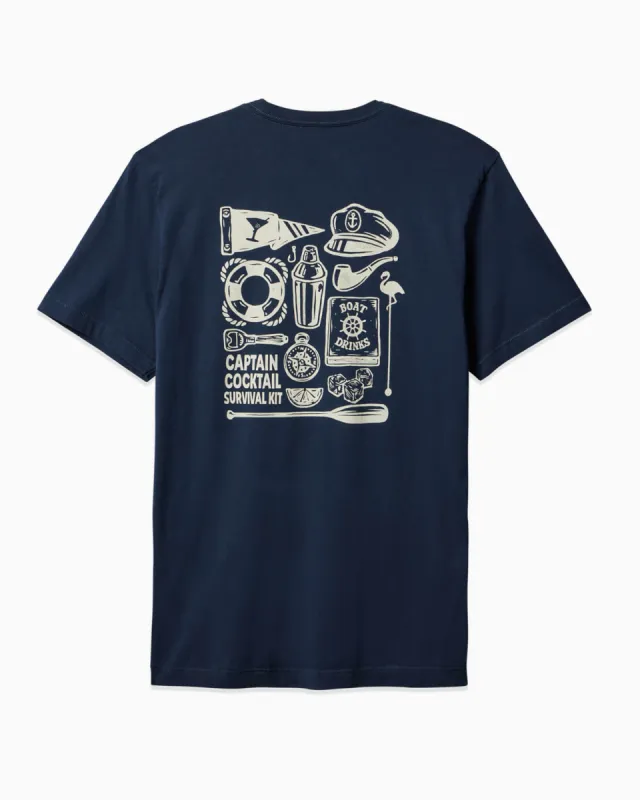 Survival Kit | Short Sleeve T-shirt sold by Toes On The Nose