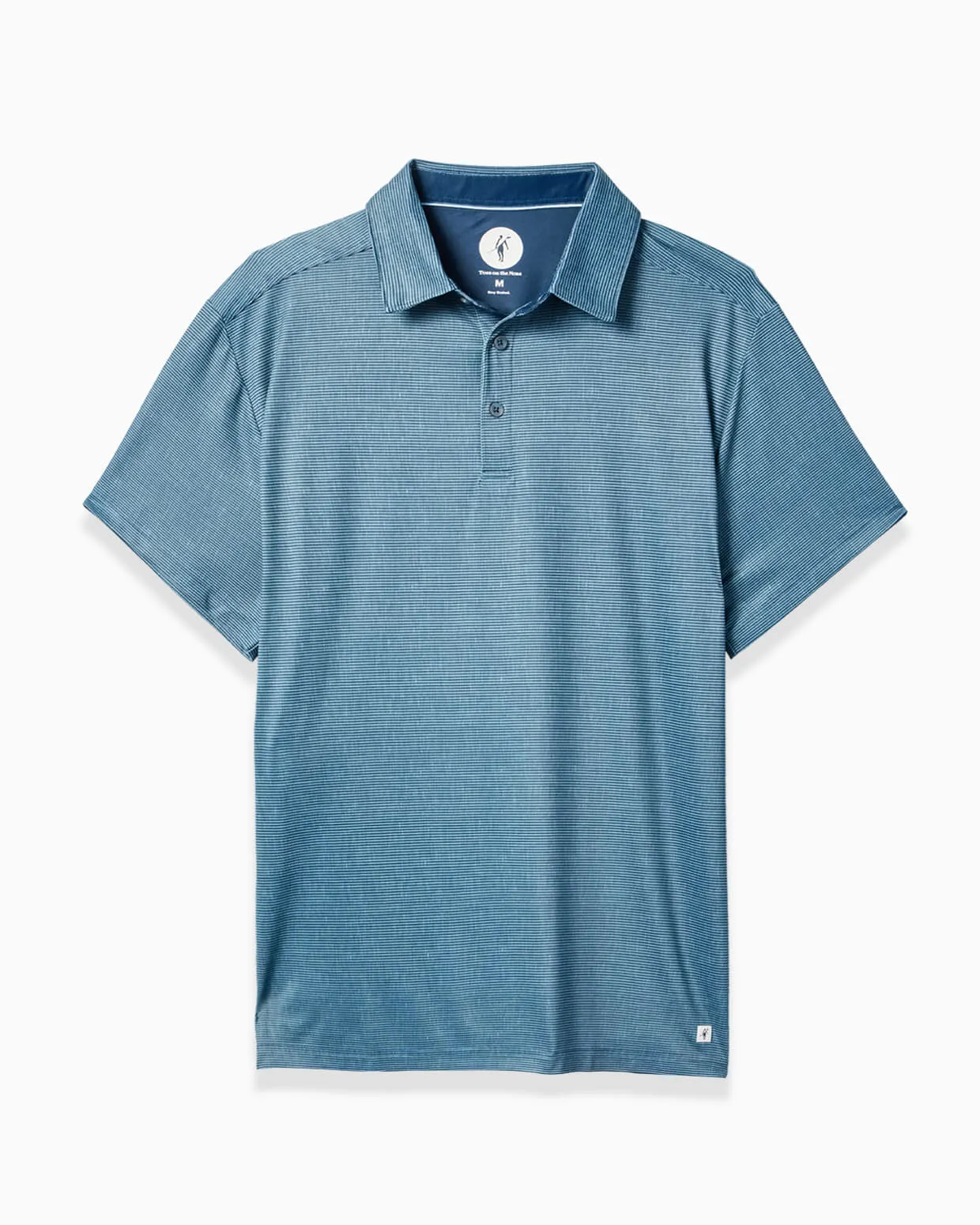 Clubhouse Polo | Navy Pinstripe sold by Toes On The Nose