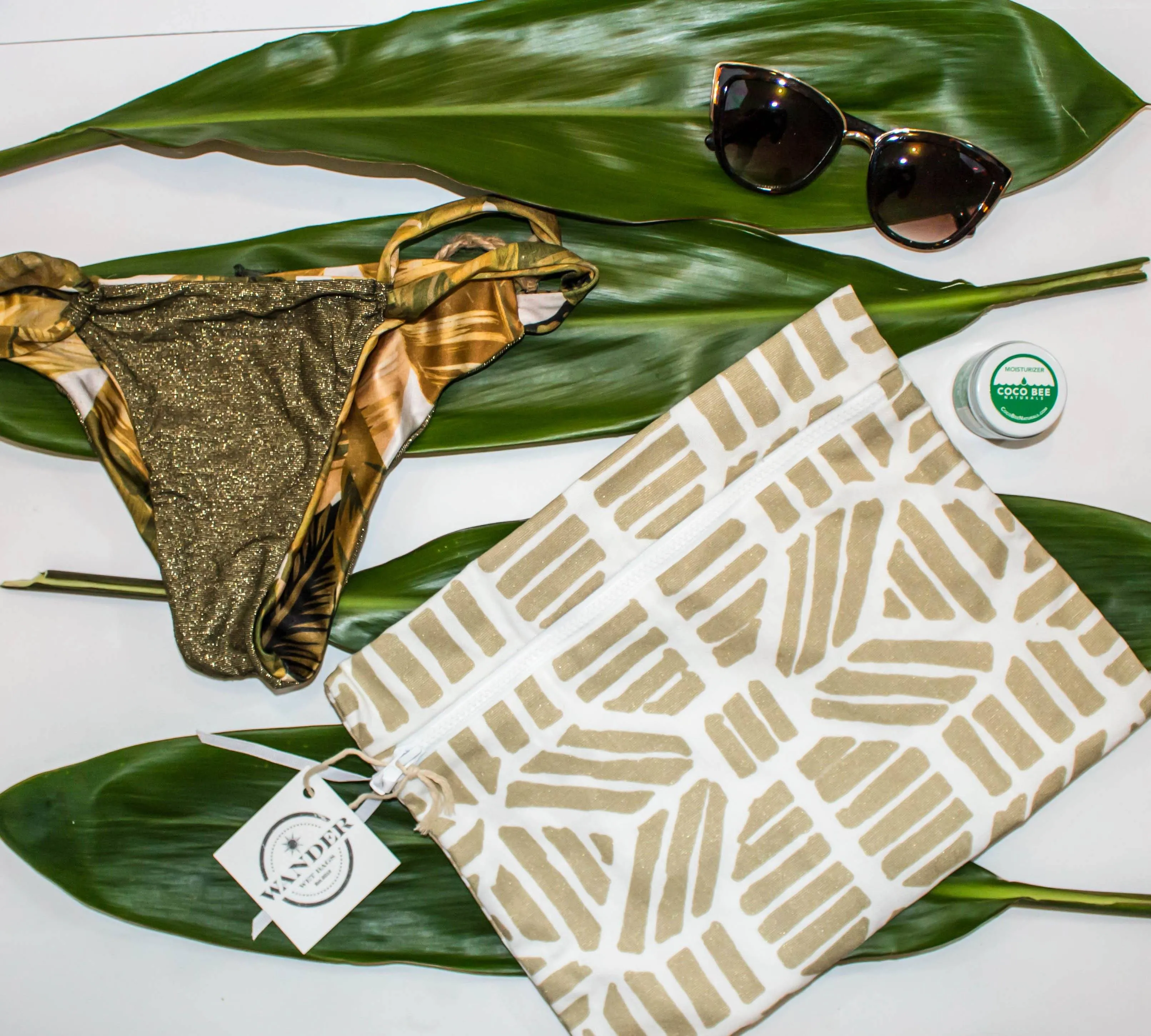 Eos in Champagne Gold Wander Wet Bag™ sold by Wander & Perch product image thumbnail 4