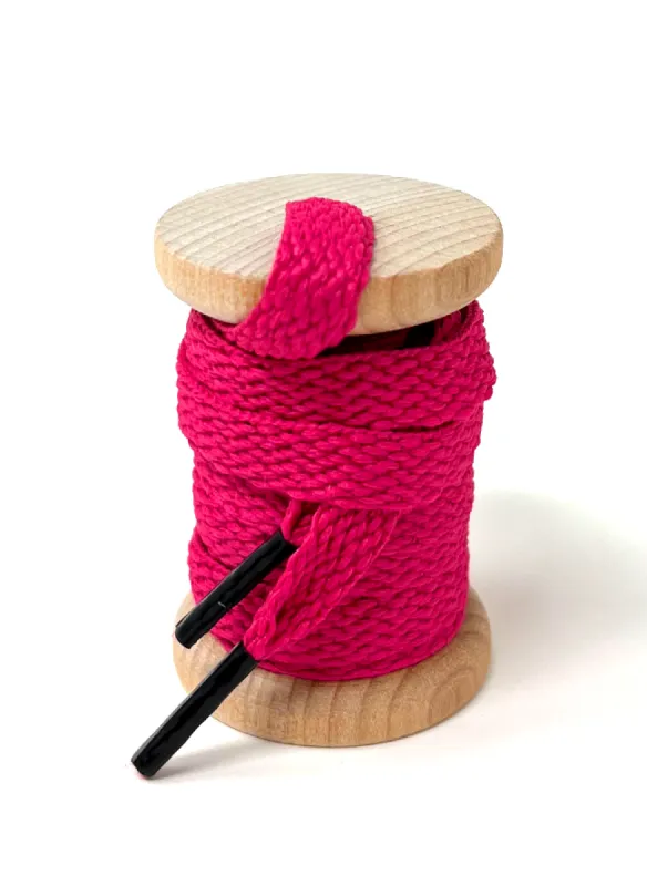 Fuchsia All-Pro® Laces sold by Whiskers Laces