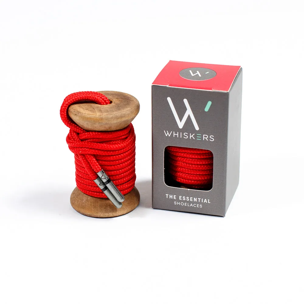 Solid Red Dress Laces sold by Whiskers Laces product image thumbnail 2