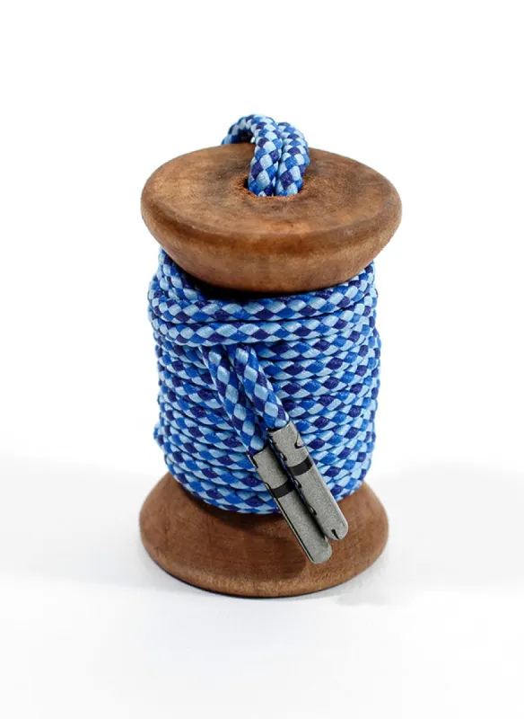 Blue, Light Blue & Navy Braided Dress Laces sold by Whiskers Laces