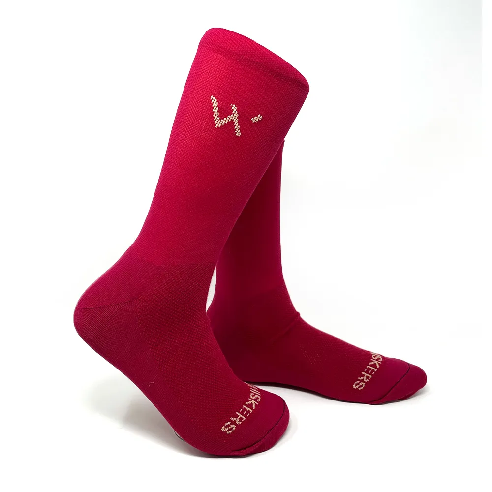 The Jacques Solid - Garnet sold by Whiskers Laces