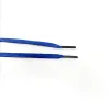 Solid Navy Glazed Sneaker Laces sold by Whiskers Laces