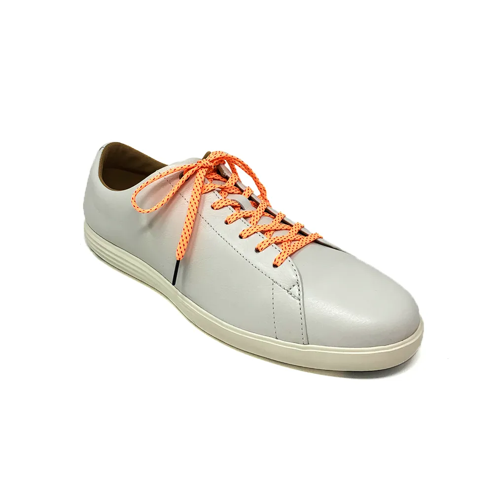 Peach & Fuchsia Flat Ticked Sneaker Laces sold by Whiskers Laces product image thumbnail 5