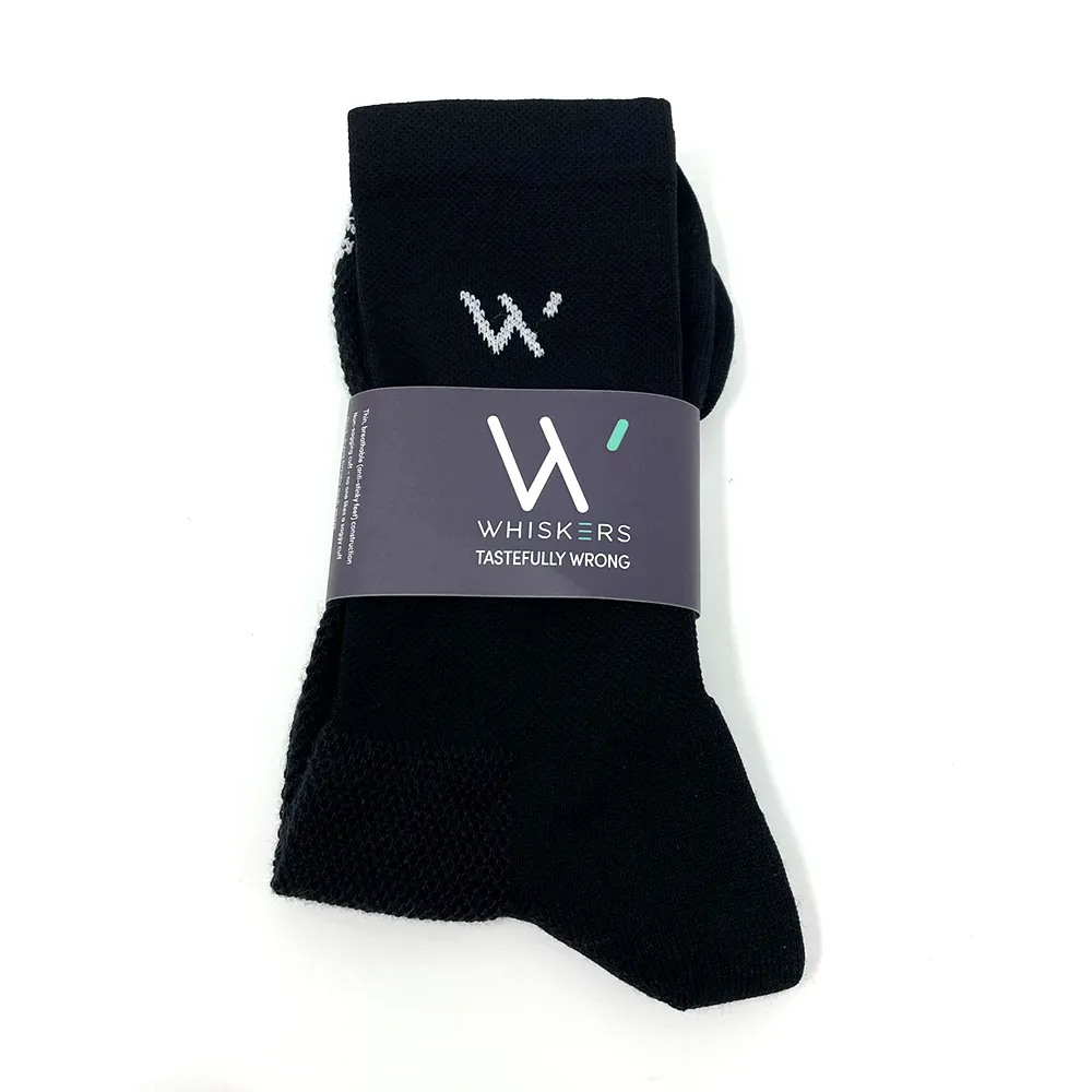 The Jacques Solid - Black sold by Whiskers Laces product image thumbnail 2