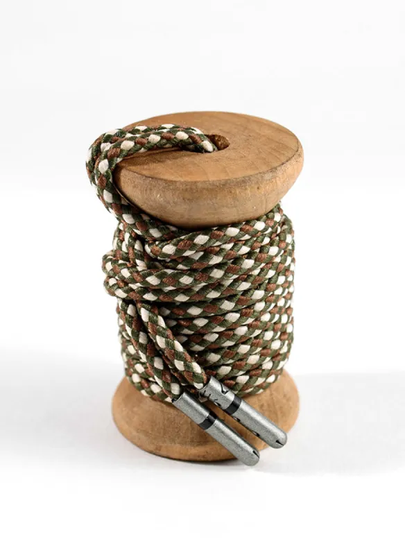 Camouflage Braided Dress Laces sold by Whiskers Laces