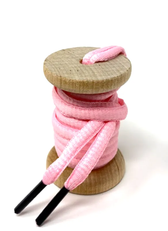 Solid Pink Athletic Sneaker Laces sold by Whiskers Laces
