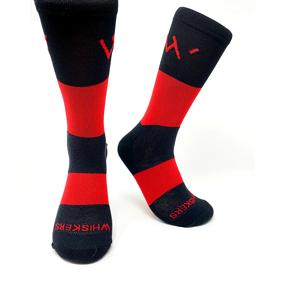 The Jacques Band - Red/Black sold by Whiskers Laces product image thumbnail 4