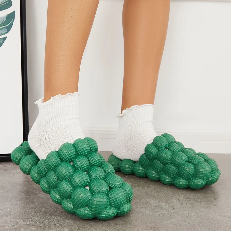 Bubble Massage Slippers Non-Slip Waterproof Flat Sandals sold by Tinstree