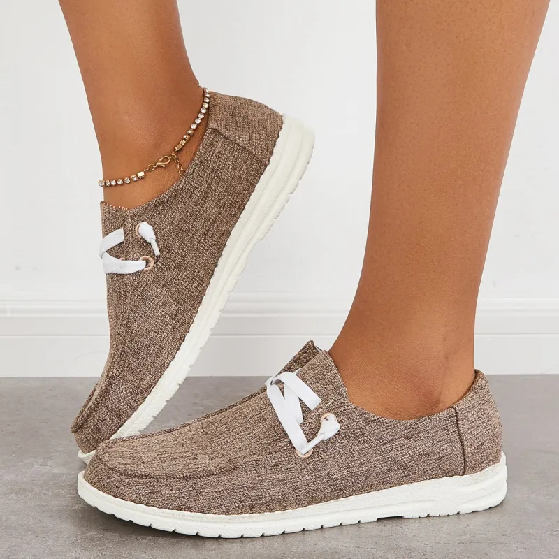 Casual Lightweight Slip on Loafers Flat Walking Shoes sold by Tinstree