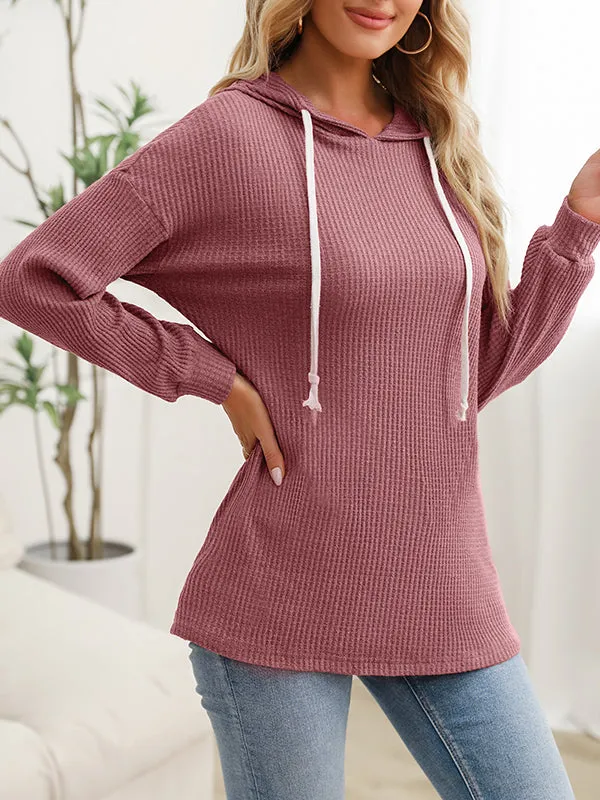 Women Tunics Tops Shirts Long Sleeve Hoodie Loose Fitting Pullover Blouses sold by Tinstree product image thumbnail 2