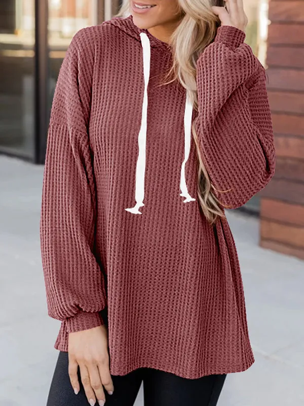 Women Tunics Tops Shirts Long Sleeve Hoodie Loose Fitting Pullover Blouses sold by Tinstree product image thumbnail 5