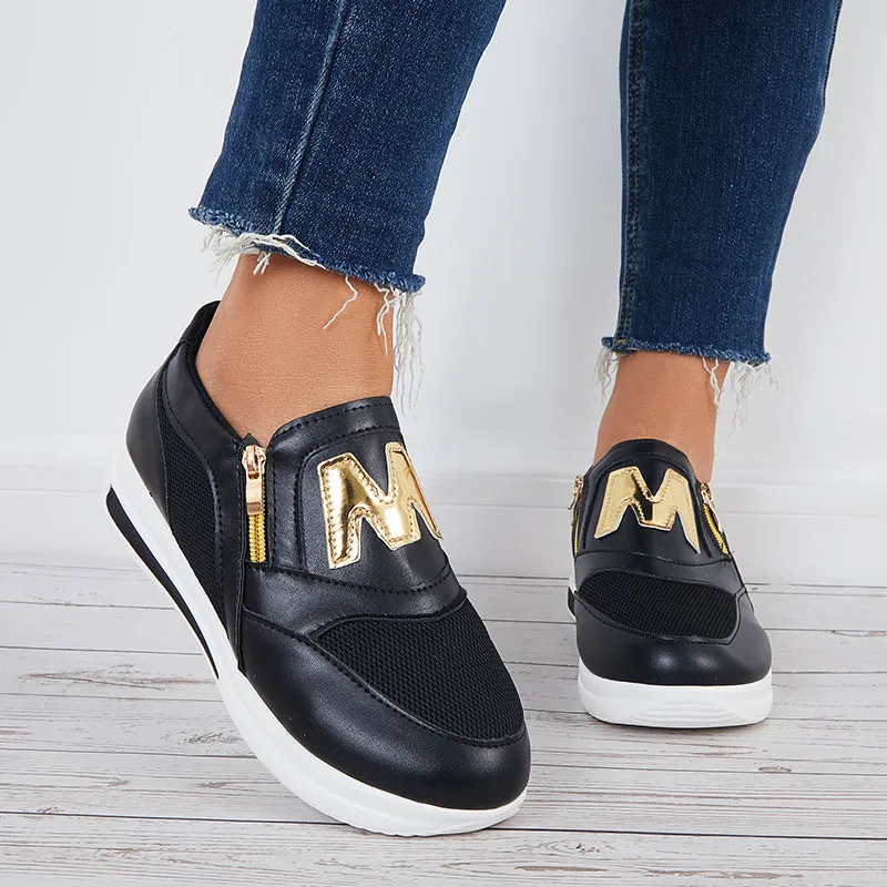 Platform Heel Loafers Lightweight Flats Slip on Walking Shoes sold by Tinstree product image thumbnail 3
