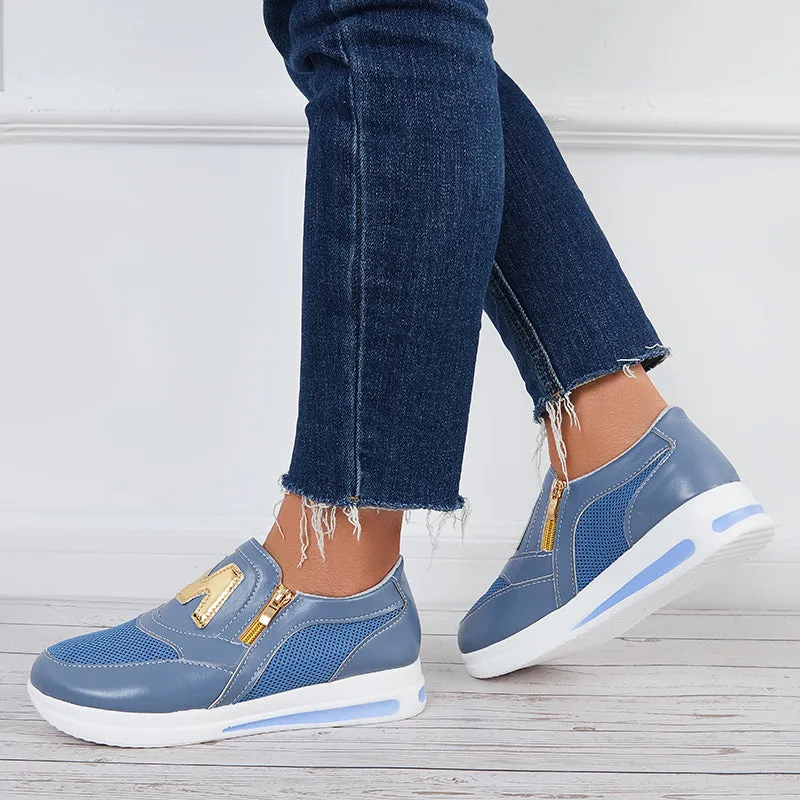 Platform Heel Loafers Lightweight Flats Slip on Walking Shoes sold by Tinstree product image thumbnail 5