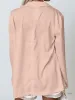 Women Lightweight Casual Open Front Blazer Suit Pockets Work Cardigan Jacket sold by Tinstree