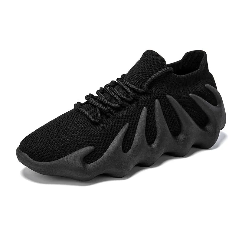 Unisex Casual Lightweight Slip-on Knitted Walking Shoes Running Sneakers sold by Tinstree product image thumbnail 2